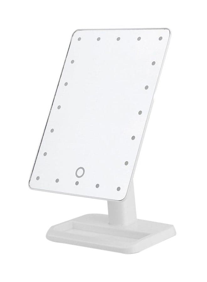 LED Light Illuminated Mirror White
