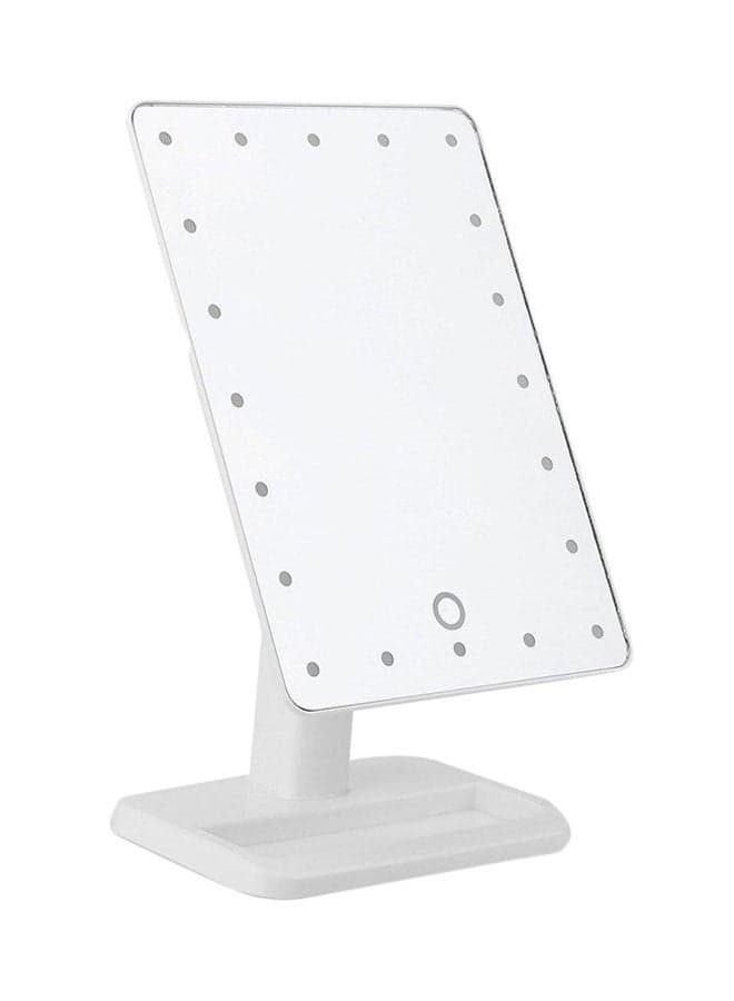 LED Light Illuminated Mirror White
