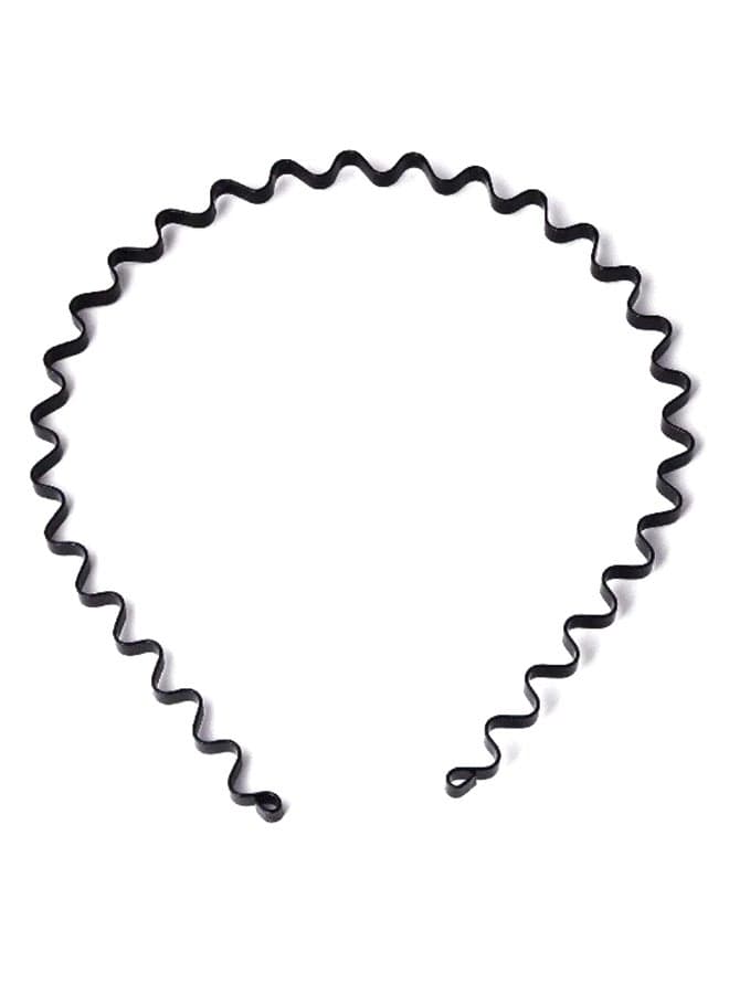 Metal Hair Band Black