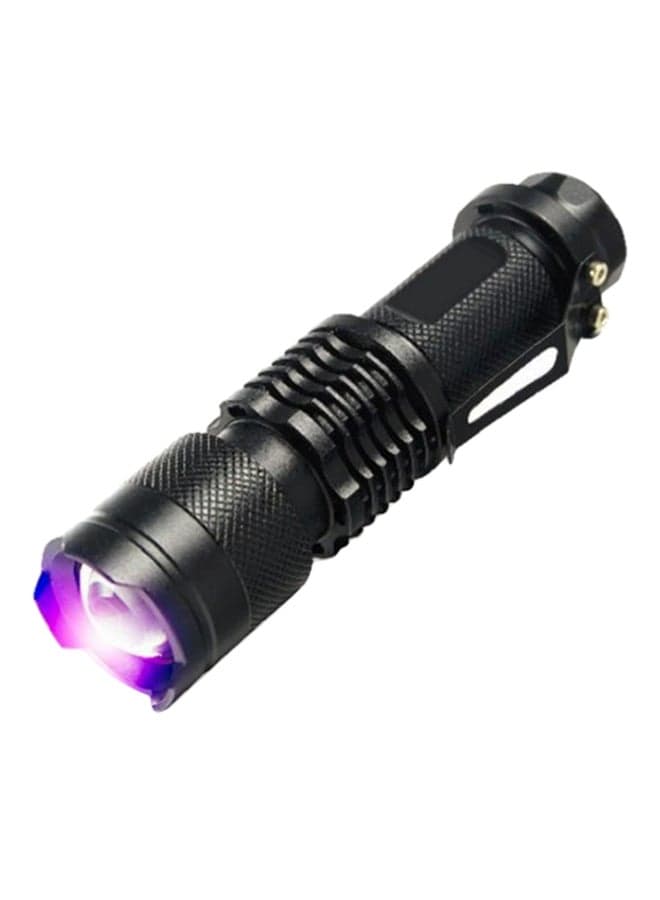 UV Marker Checker Flashlight Black 9.6x2.6x2.6 cm
