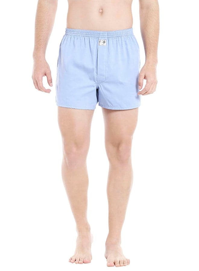 Cotton Boxer Light Blue