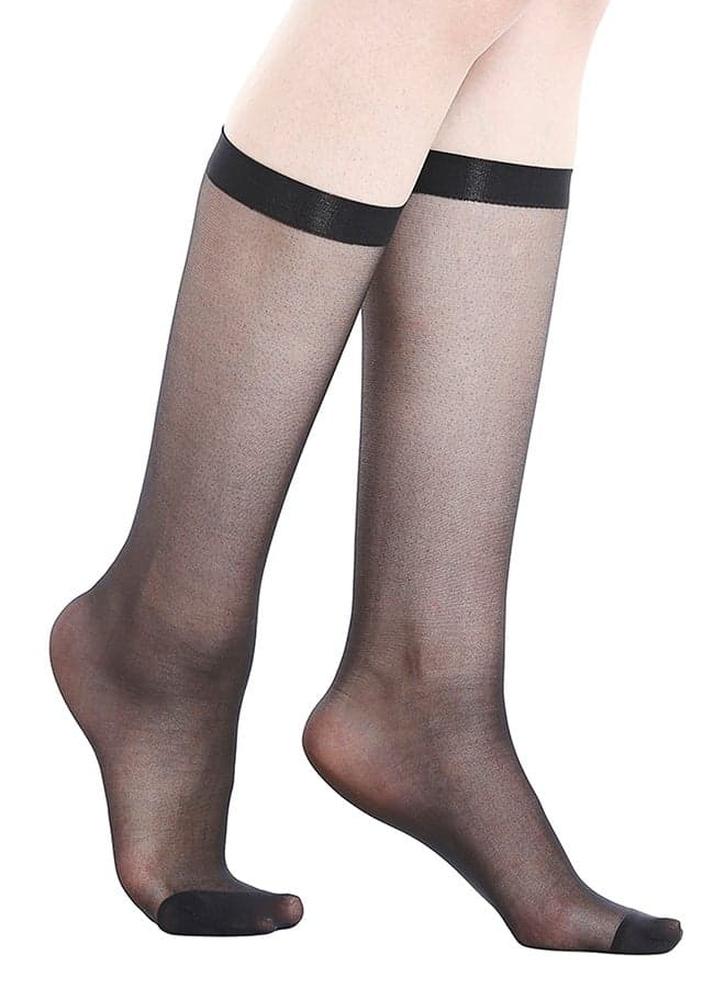 Knee High Stockings Black