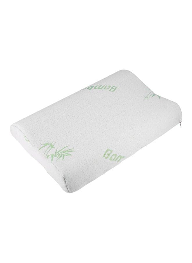 Memory Foam Pillow White 390x260x67mm