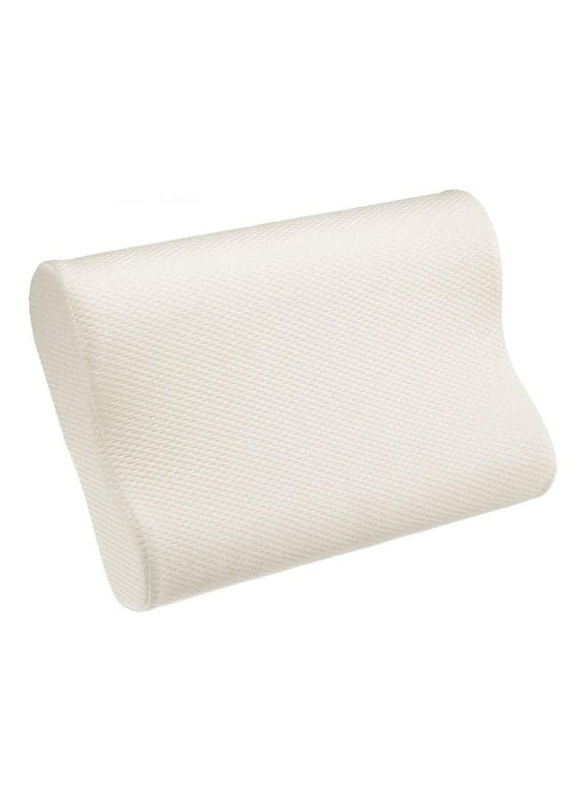 Deluxe Memory Foam Pillow White Standard