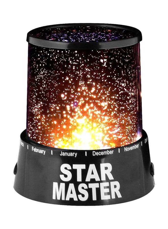 LED Star Master Light Black/Clear 10.8x11.7cm