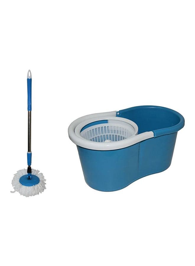 Multipurpose Mop With Bucket Blue/White