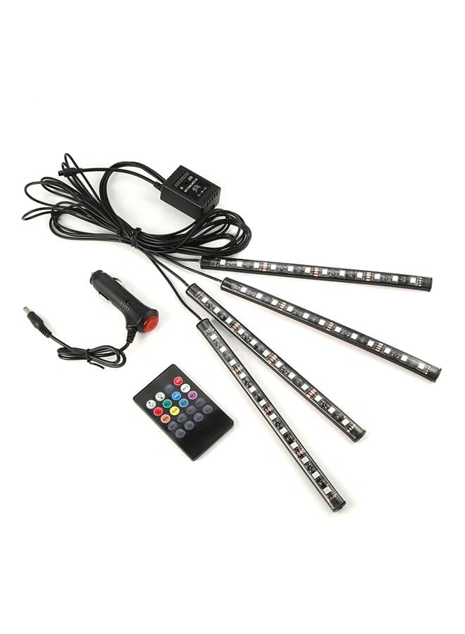 Remote Control RGB Car Interior Floor Decoration Light Kit