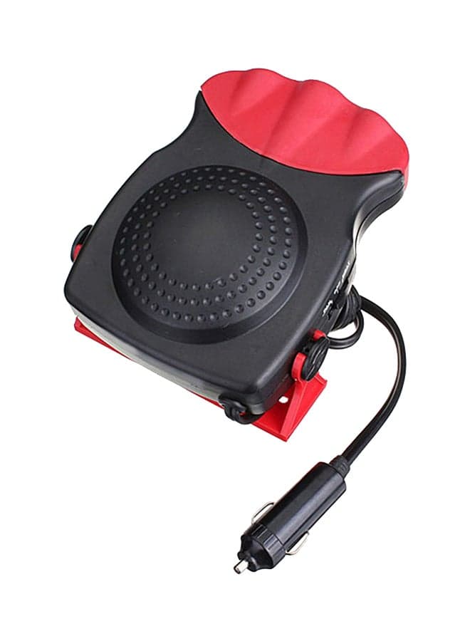 2-In-1 Auto Car Heater Portable Heating Fan With Swing Out Handle