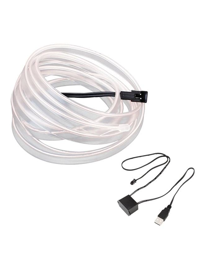 EL Car Decoration LED Light Stripe With USB Drive