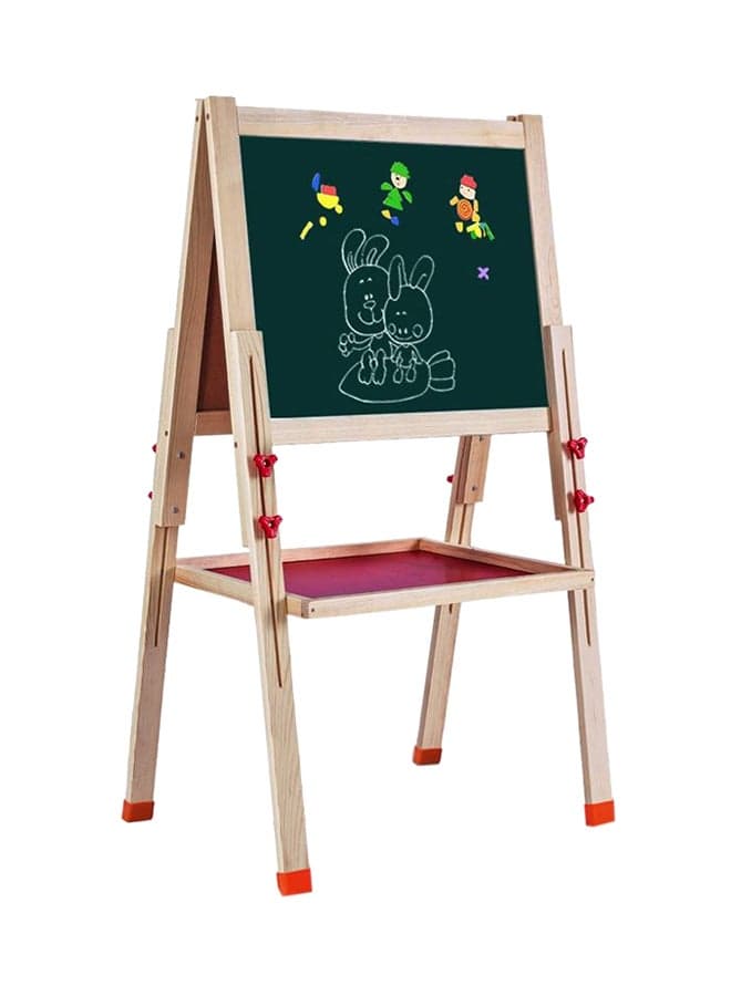 Two Sided Drawing Board With Accessories Multicolour