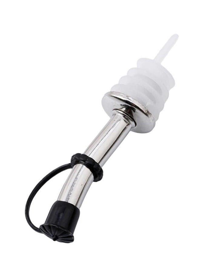 Wine Aerator Bottle Pourer Dispenser Stopper Silver/Black/White