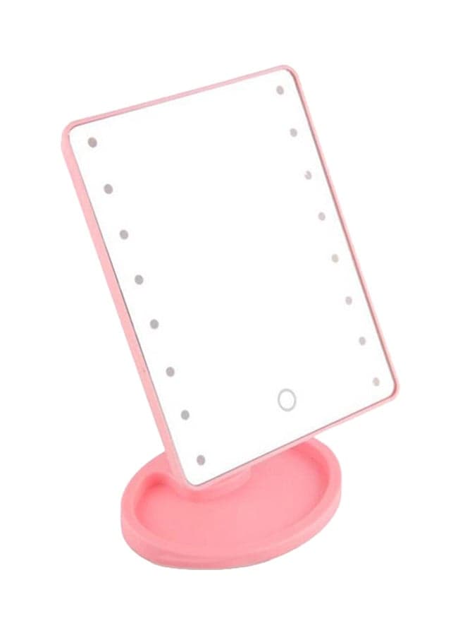 LED Make Up Mirror Pink