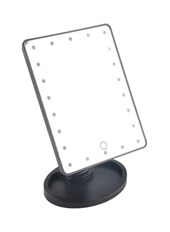 LED Make Up Mirror Black