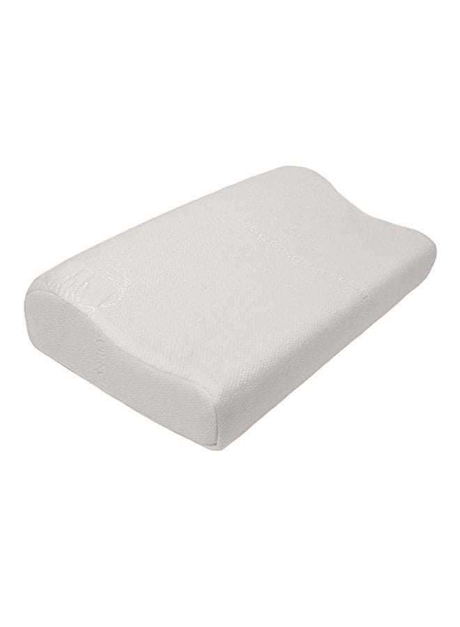 Rectangular Therapeutic Medical Pillow White