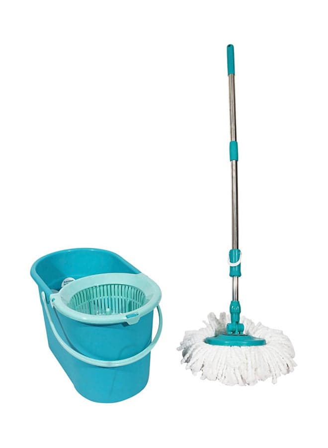 Floor Cleaning Mop With Bucket Blue