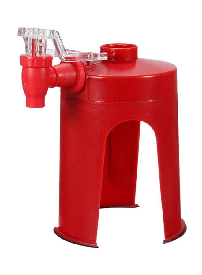 Fizz Saver Beverage Dispenser Red