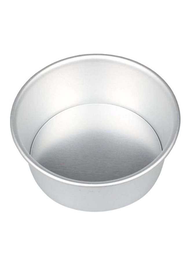 Round Removable Bottom Cheesecake Pan Silver 10inch