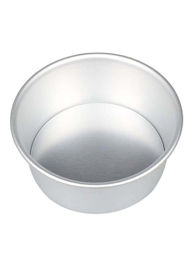 Round Bottom Cheesecake Pan Silver 6inch