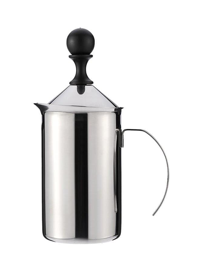 Stainless Steel Milk Frother ddd333 Silver