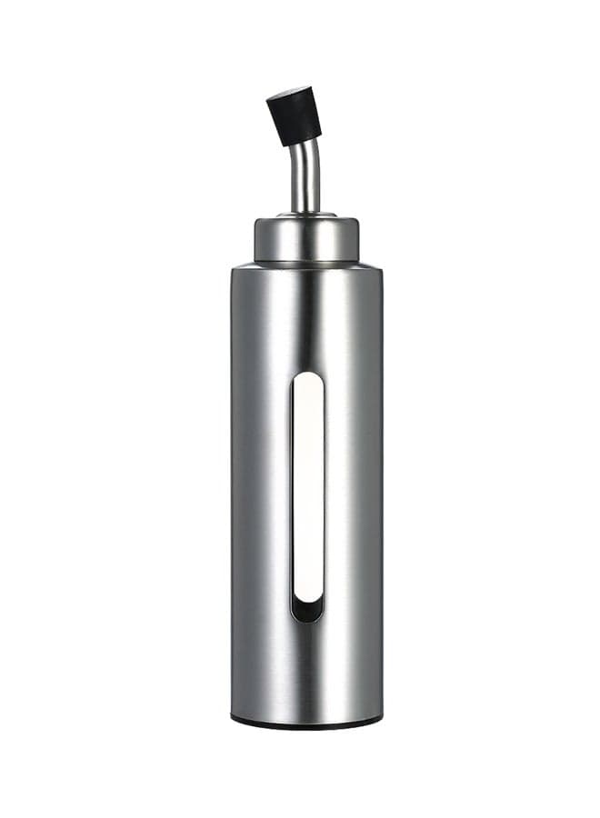 Oil And Vinegar Dispenser Silver 20.4x5.1cm