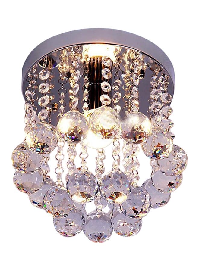 Droplets Ceiling Pendant Light Chandelier Clear/Black
