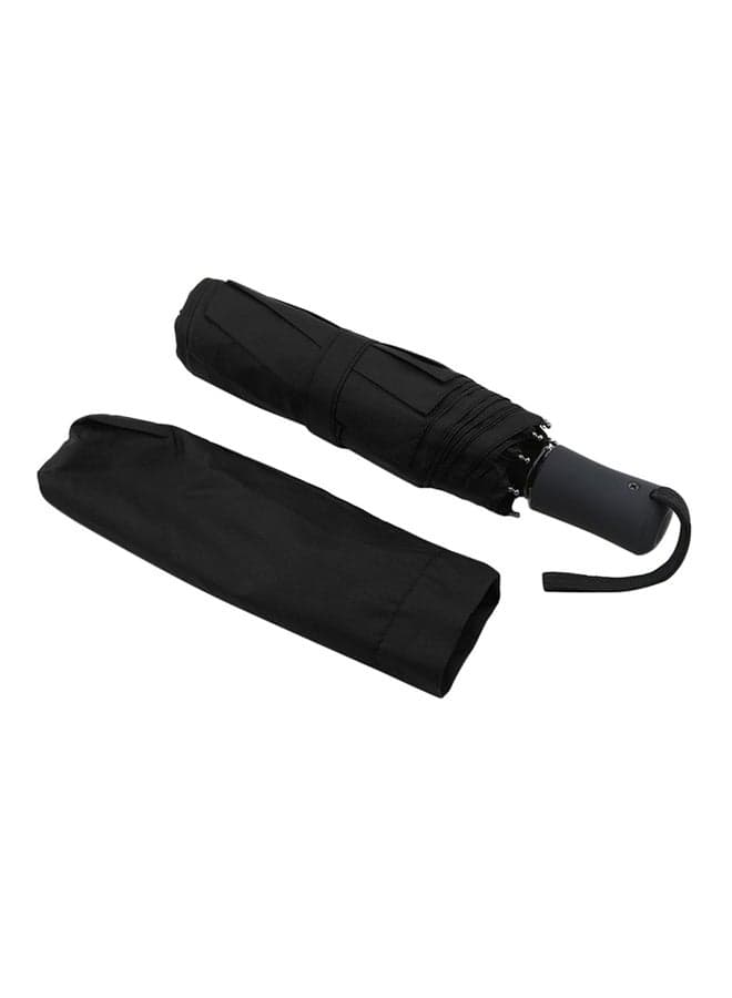 Fully-Automatic Three Folding Umbrella Black