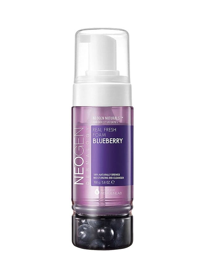 Dermalogy Real Fresh Foam Blueberry Cleanser 160ml