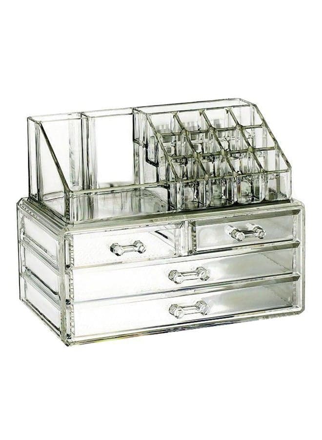 Cosmetic Organizer Box Clear