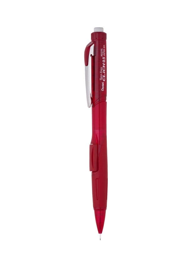 Twist Erase Mechanical Pencil Red/Silver