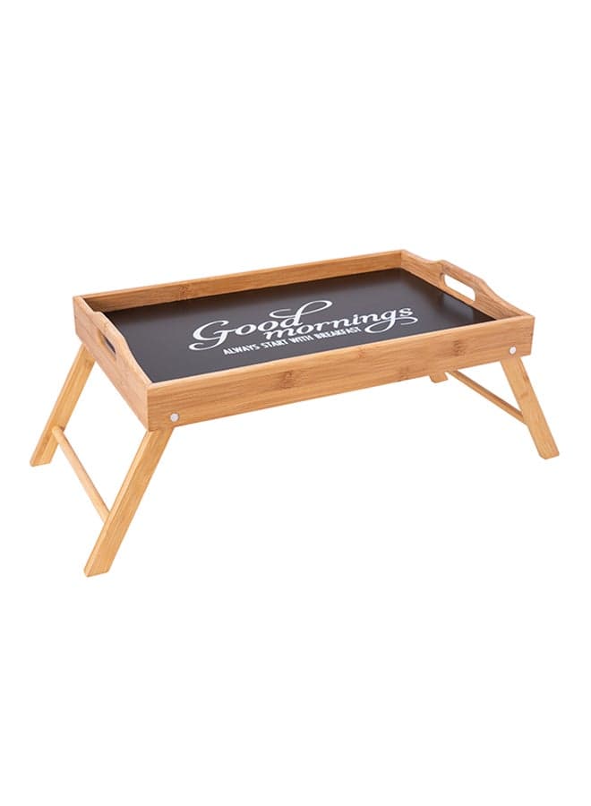 Breakfast Tray With Legs Brown/Black