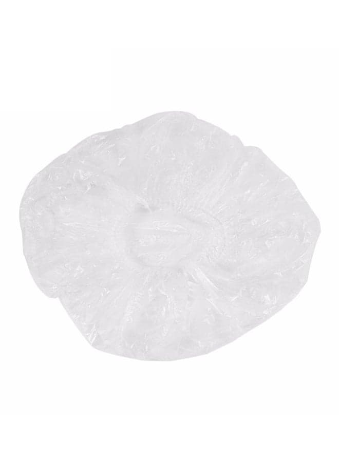 Pack of 20 Disposable Elastic shower Cap Clear