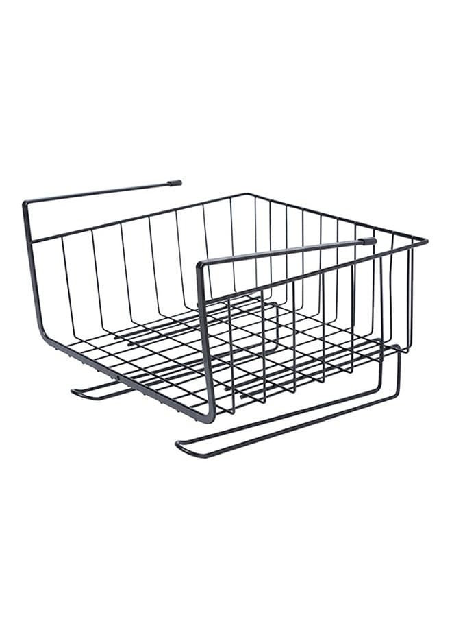 Kitchen Storage Cabinet Black 25.00 x 28.00 x 10.50cm