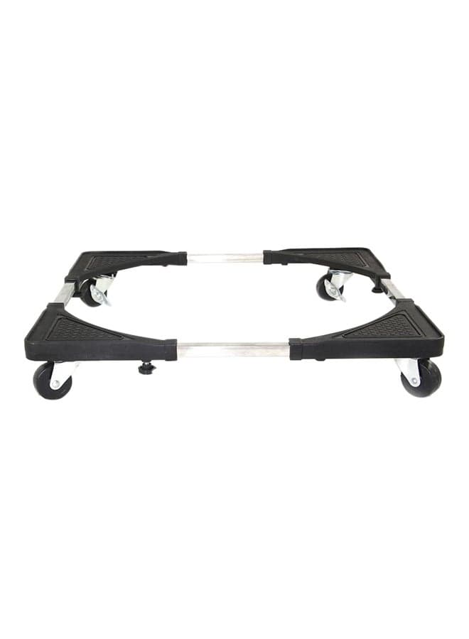 360 Degree Movable Base Frame Black/Silver 70x70cm