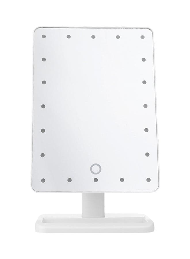 Table Mirror With 20 LED 199118601 White