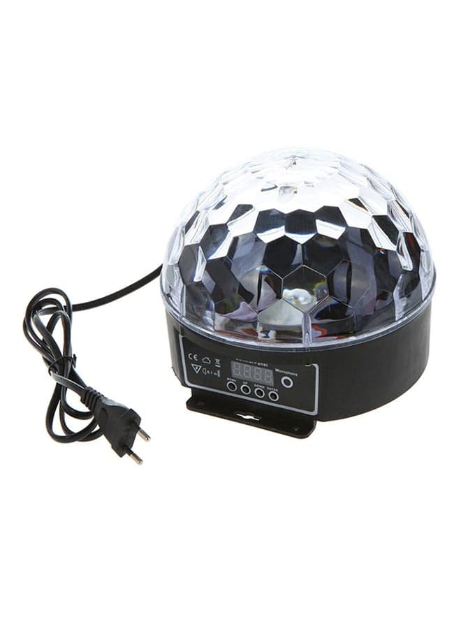 LED Magic Ball Stage Light Red/Green/Blue 17.5x16.8x16cm