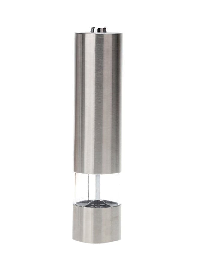 Portable Electric Pepper Mill Grinder KU-2 Silver