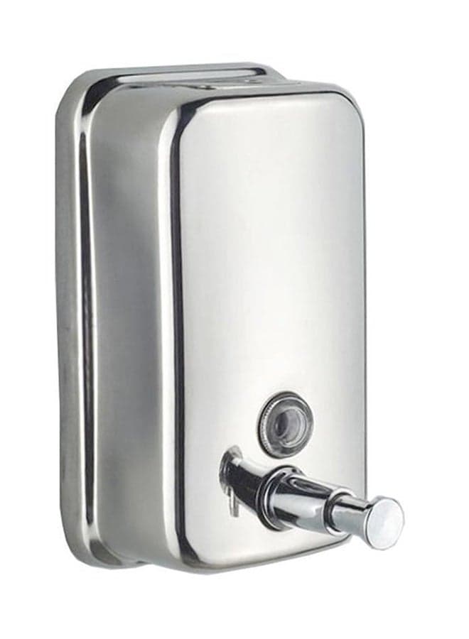 Stainless Steel Soap Dispenser Silver 15x5x9cm