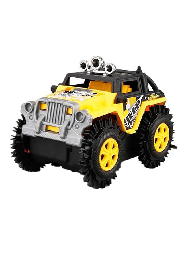 Electric Stunt Flip Toy Car Multicolour Durable Made Up With Premium Quality Multicolour 4.13x2.95x3.15inch