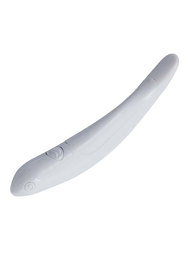 Dove Shaped Spice Pen White 2x2.5x12cm