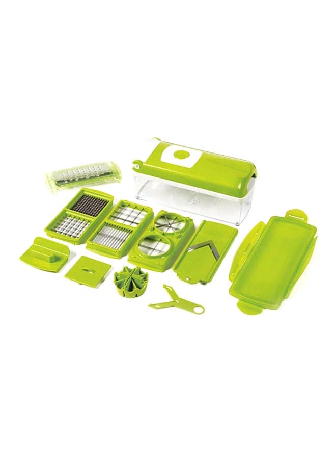 Vegetable And Fruit Cutter Set Green/White
