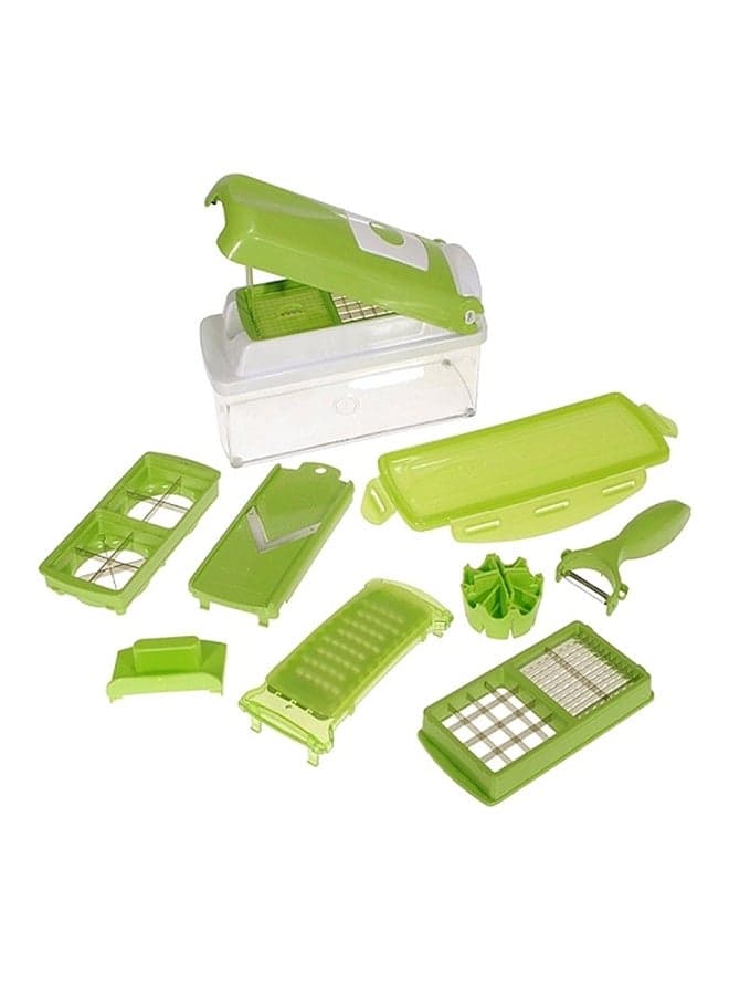 Vegetable Cutter Set Green/White