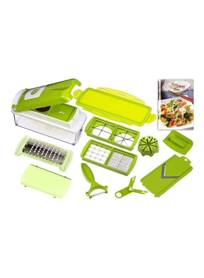 Multipurpose Food Slicer Green