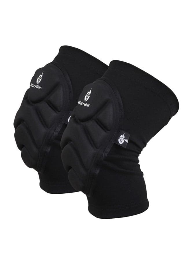 2-Piece Elastic Knee Pads Medium Medium