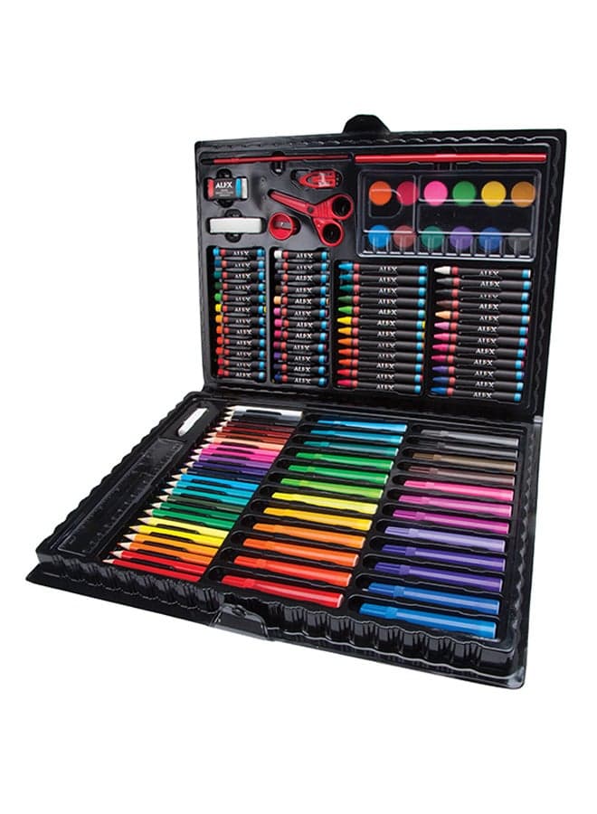 150-Piece Portable Art Set Multicolour