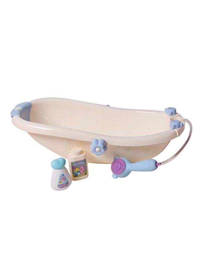 Bathtub And Baby Doll Essentials Accessory Set