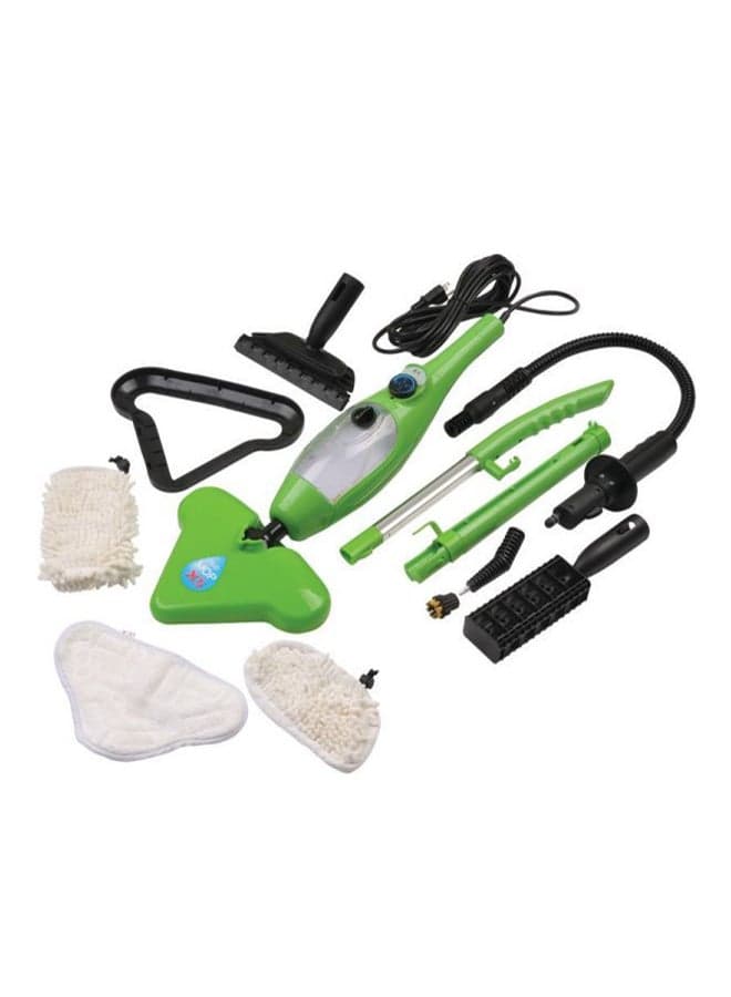 5-In-1 X5 Elite Steam Vapor Spray Mop Green/White/Black 20.8x11x7.1inch