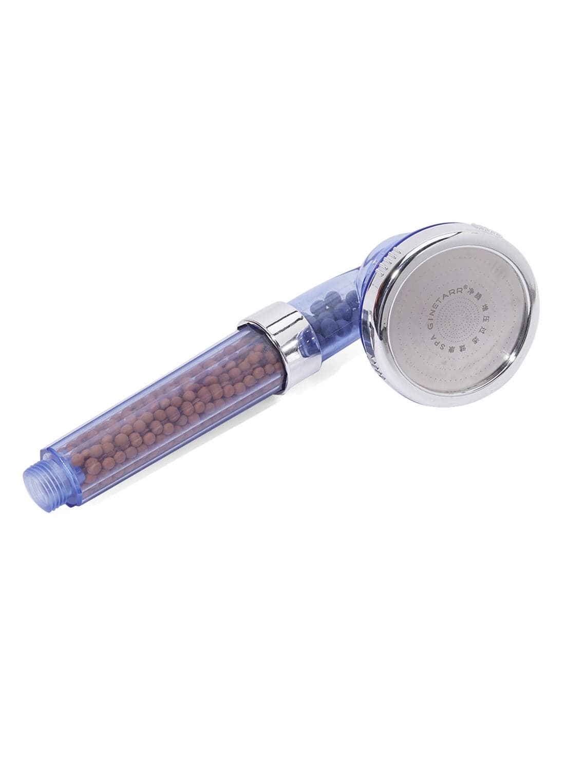 Spa Shower Nozzle Head Polycarbonates Sprinkler Blue/Silver/Clear 80x250x80mm