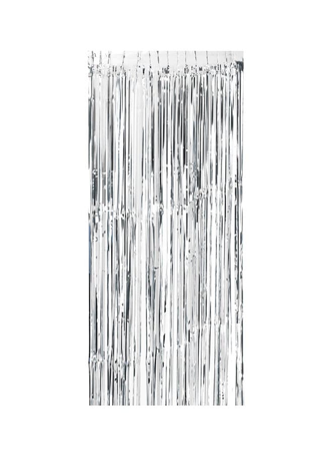 Metallic Foil Fringe Curtain