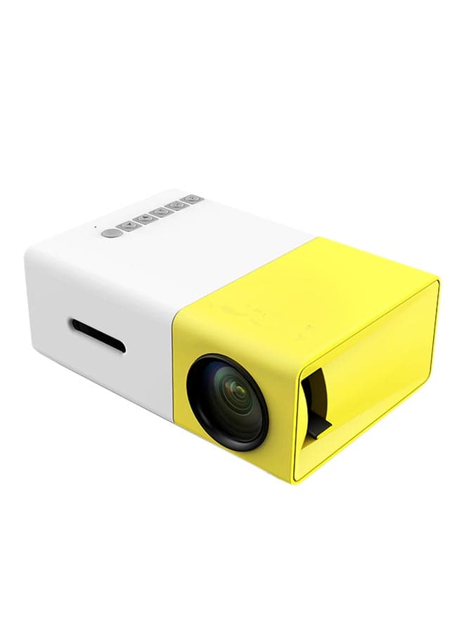 LCD Mini Portable Projector YG-300 Yellow/White/Black