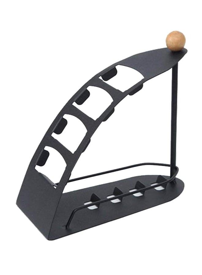 4-Tier Remote Control Organiser Black